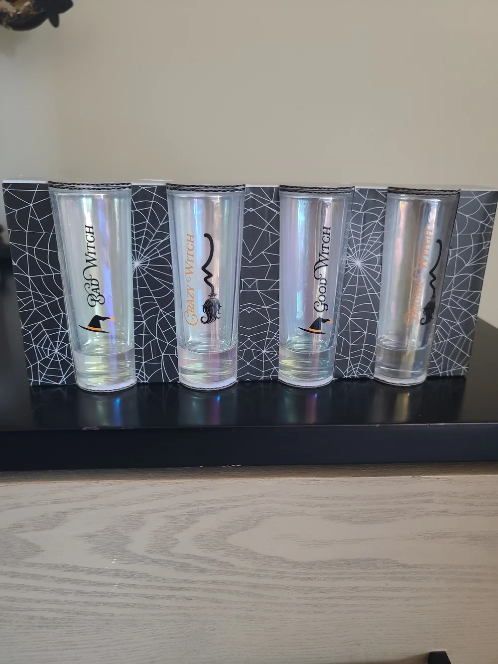 Iridescent 'Good Witch' Shot Glass - Party Set